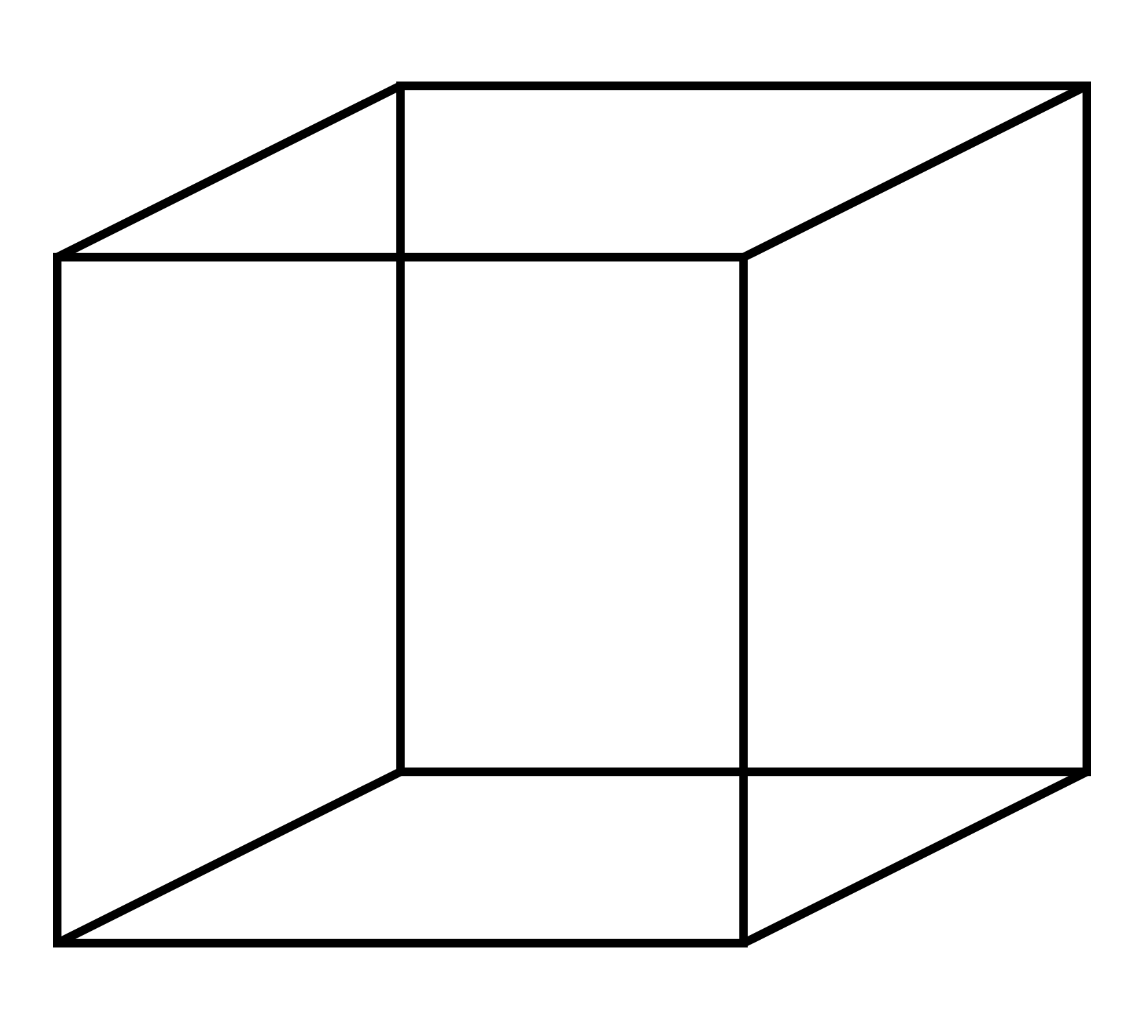 cubo de necker cubo de necker